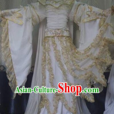 Traditional China Ancient Cosplay Fairy Costume Princess Hanfu Dress Clothing for Women