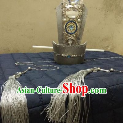 Traditional China Ancient Cosplay Prince Swordsman Hair Accessories Hairdo Crown for Men