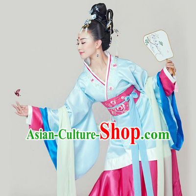 China Ancient Han Dynasty Palace Princess Costume Complete Set for Women