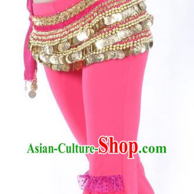 Rosy Waistband Asian Indian Belly Dance Waist Accessories India National Dance Belts for Women
