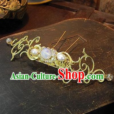 Chinese Handmade Classical Hair Accessories Ancient Wedding Hanfu Hairpins for Women