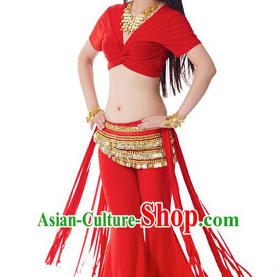 Indian Belly Dance Costume India Raks Sharki Red Uniform Oriental Dance Clothing for Women