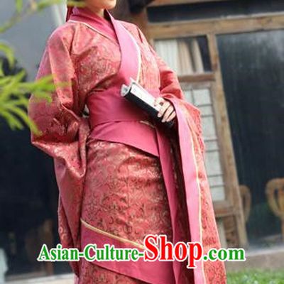 China Ancient Hanfu Costume Chinese Han Dynasty Palace Princess Dress Clothing for Women
