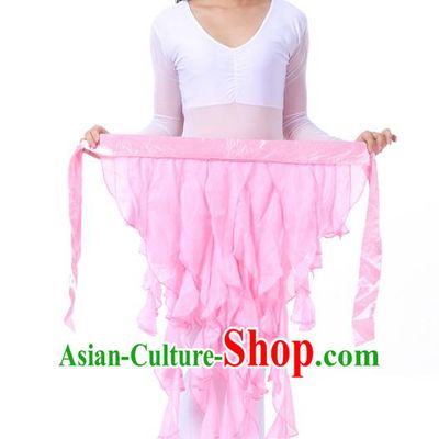 Indian Traditional Belly Dance Belts Pink Hip Scarf Waistband India Raks Sharki Waist Accessories for Women