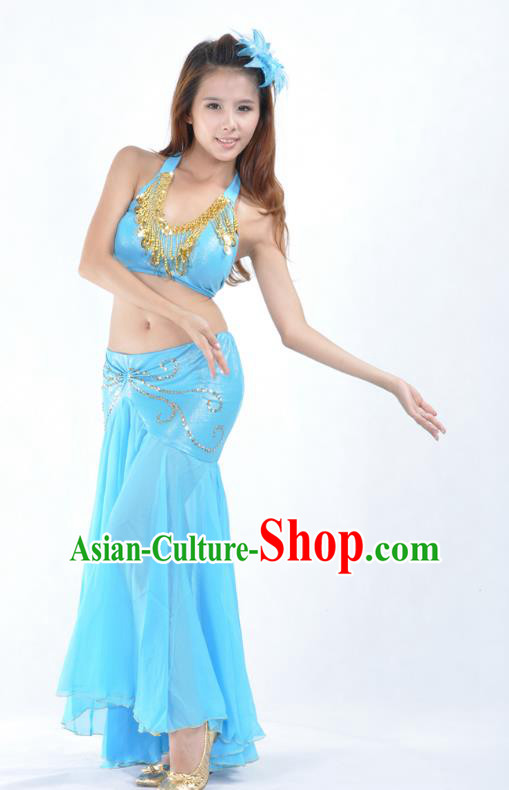 Traditional Asian Indian Belly Dance Costume Stage Performance India National Dance Dress Accessories Belts for Women