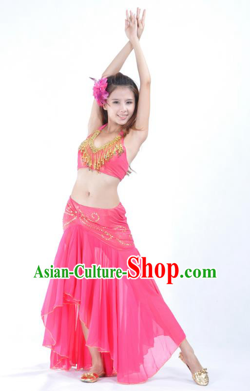 Traditional Asian Indian Belly Dance Costume Stage Performance India National Dance Dress Accessories Belts for Women
