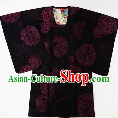 Asian Japanese Traditional Costumes Japan Kimono Silk Bathrobe Clothing for Women
