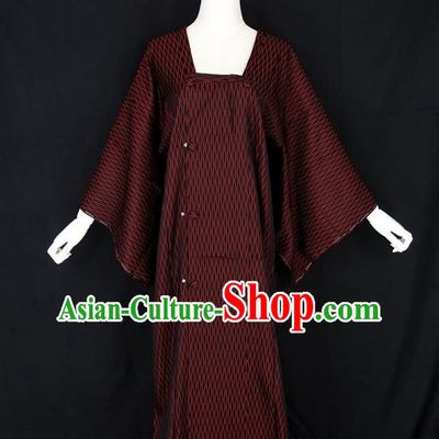 Asian Japanese Traditional Costumes Japan Kimono Bathrobe Clothing for Women