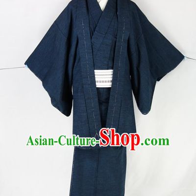 Asian Japanese Traditional Costumes Japan Kimono Yukata Clothing for Men