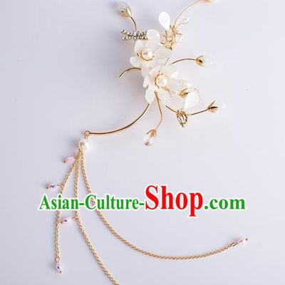 Handmade Classical Wedding Accessories Baroque Tassel Earrings Ear Pendant for Women