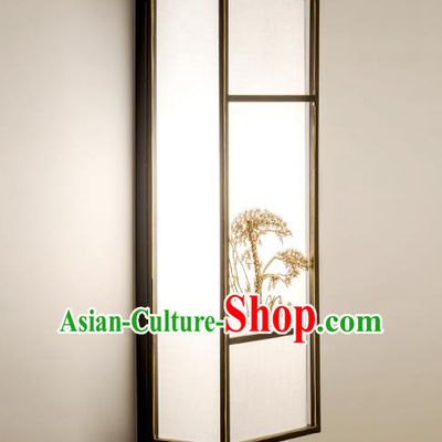 Traditional China Ancient Painting Pineburst Wall Lanterns Handmade Lantern Ancient Lamp