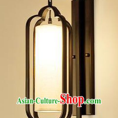 Traditional China Ancient Wall Lanterns Handmade Iron Lantern Ancient Lamp