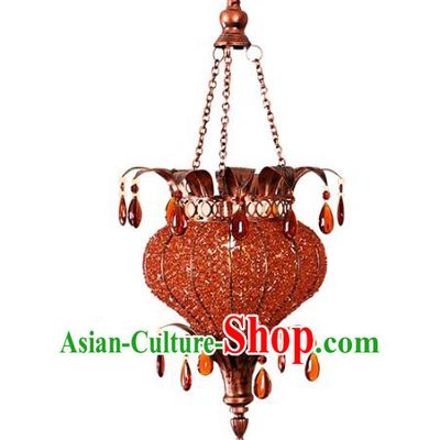 Handmade Traditional Thailand Hanging Lantern Asian Ceiling Lanterns Religion Lantern