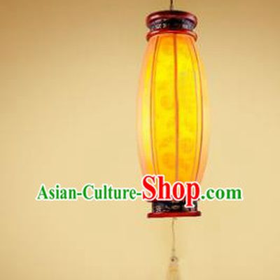 Traditional Chinese Hanging Palace Lantern Handmade Wood Ceiling Lanterns Ancient Lamp