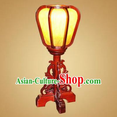 China Handmade Wood Desk Lanterns Palace Lantern Ancient Lanterns Traditional Lamp