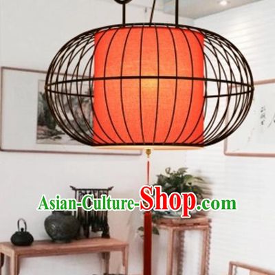 Top Grade Handmade Lanterns Traditional Chinese Red Hanging Palace Lantern Ancient Ceiling Lanterns