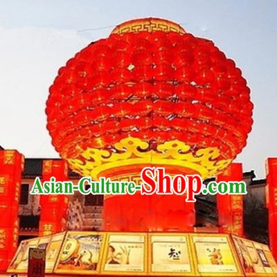 Handmade China Traditional New Year Lamplight Decorations LED Lamp Lanterns