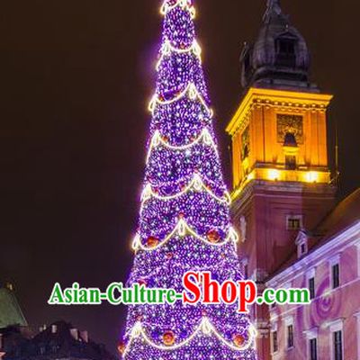 Handmade Shiny Christmas Tree Lamplight Decorations LED Lamp Lanterns Bulb Lights