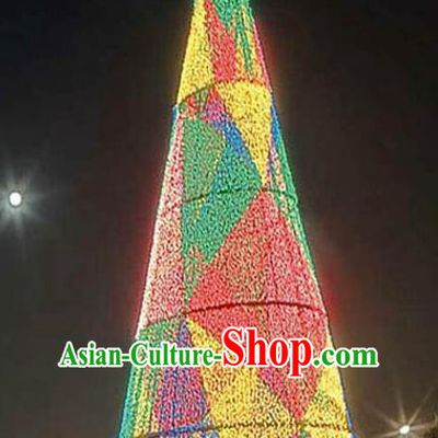 Handmade Colorful Shiny Christmas Tree Lights Lamplight Decorations LED Lamp Lanterns Bulb