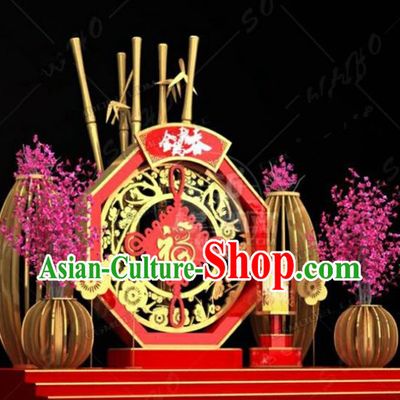 Handmade China Spring Festival Lamp Lamplight Decorations Stage Display Lanterns