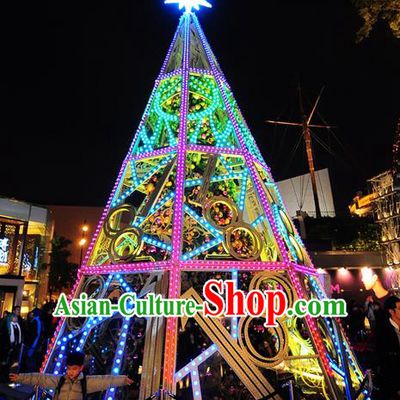 Traditional Handmade Shiny Festival Christmas Tree Lights Lamplight Decorations LED Lamp Lanterns Bulb