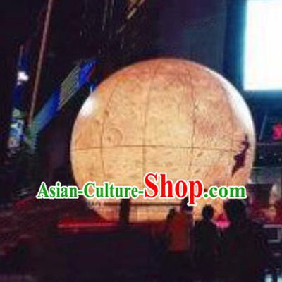 Handmade China Mid-Autumn Festival Decorations Moon Lanterns Stage Display Lamp