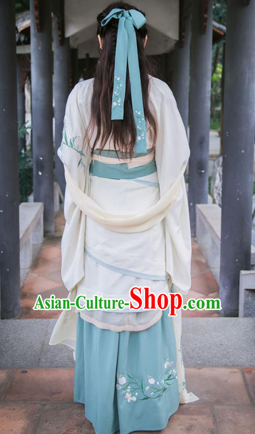 Traditional Chinese Ancient Costume China Wedding Dress Ancient Jin Dynasty Hanfu Princess Clothing Traditional Chinese Ancient Costume China Wedding Dress Ancient Jin Dynasty Hanfu Princess Clothing