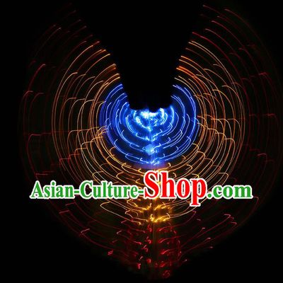 Indian Bollywood Belly Dance Props Led Light Wing for Women