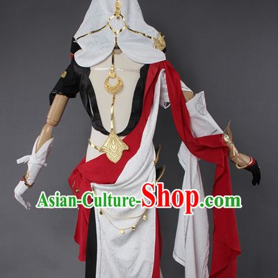 Asian Sexy Style Future Warrior Anime Costumes Superhero Female Beauty Costume Complete Set