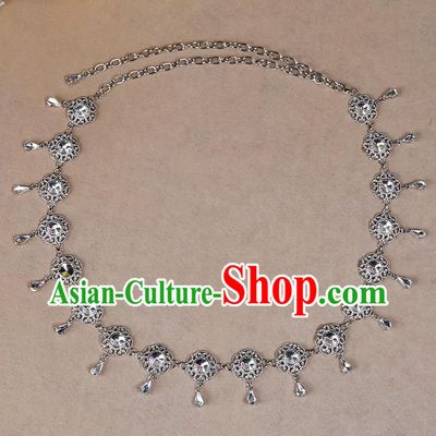 Indian Belly Dance Crystal Waist Accessories Stage Performance Oriental Dance Belts Waist Chain for Women