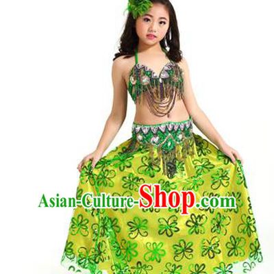 Asian Indian Belly Dance Pink Dress Stage Performance Oriental Dance Clothing for Women