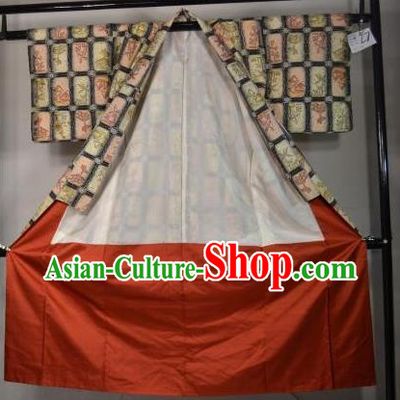 Japan Traditional Kimonos Costume Haori Yukata Dress Japanese Furisode Kimono for Women