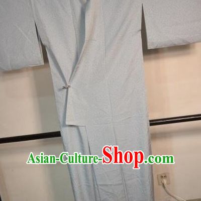 Japanese Traditional Yukata Japan Samurai Haori Kimonos Grey Robe Clothing for Men