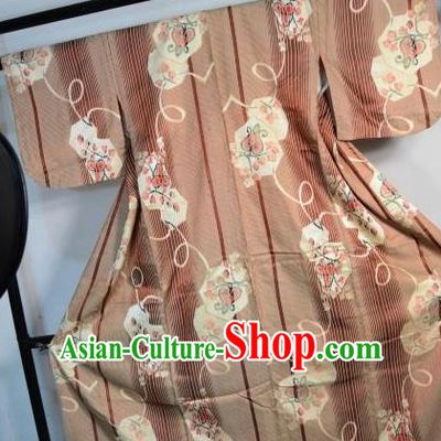 Japanese Traditional Yukata Japan Samurai Haori Kimonos Golden Robe Clothing for Men