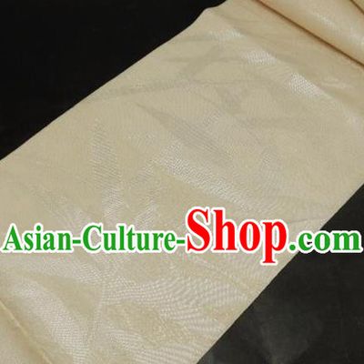 Traditional Japanese Kimono White Brocade Belts Kimonos Yukata Waistband for Women