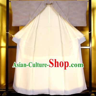 Japanese Traditional Yukata Japan Samurai Haori Grey Kimonos Robe Clothing for Men