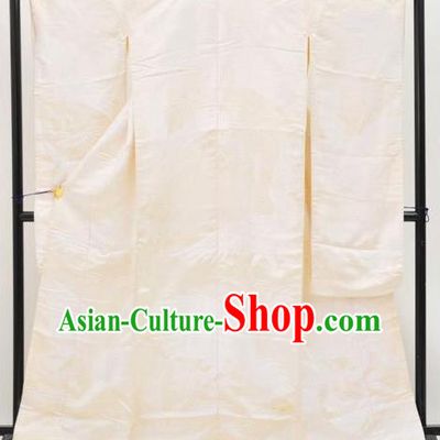 Japan Traditional Furisode Kimonos Costume Japanese Shiromuku Yukata Dress for Women