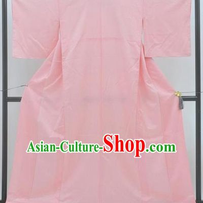 Japan Traditional Wedding Costume Bride Furisode Kimonos Japanese Pink Yukata Dress for Women