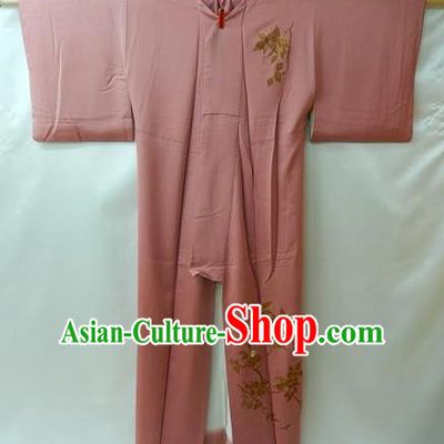 Asian Japan Costume Traditional Furisode Kimono Japanese Yukata Dress for Women
