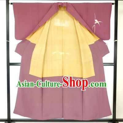 Japanese Printing Bamboo Vintage Kimono Formal Costume Haori Hakama Apparel Yukata Costume for Men