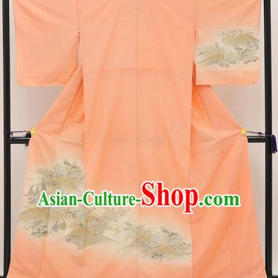 Japan Ancient Furisode Kimonos Traditional Yukata Dress Formal Costume for Women