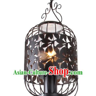 Traditional Chinese Ancient Palace Lantern Iron Ceiling Lanterns Hanging Lanern