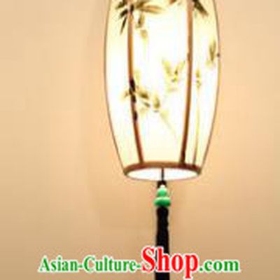 Traditional Asian Chinese Lantern China Style Wall Lamp Electric Printing Palace Lantern