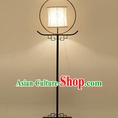 Traditional Asian Chinese Lanterns China Ancient Floor Lamp Iron Palace Lantern