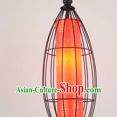 Traditional China Handmade Red Hanging Lantern Ancient Lanterns Palace Ceiling Lamp