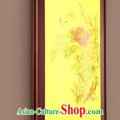 Asian China Handmade Wood Lanterns Traditional Ancient Printing Wall Palace Lantern