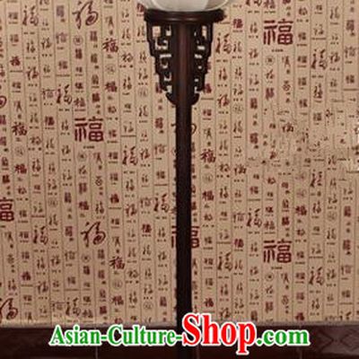 Asian China Handmade Printing Peony Floor Lanterns Traditional Ancient Palace Lantern