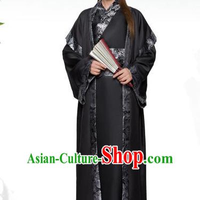 China Han Dynasty Female Swordsman Costume Ancient Theatre Performance Heroine Clothing for Women