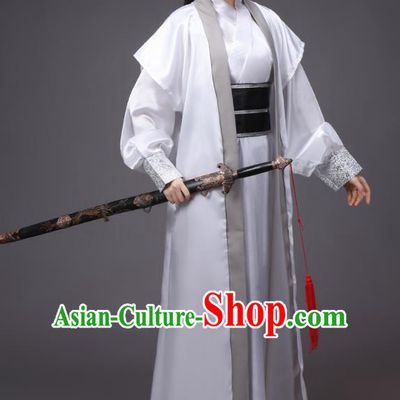 China Song Dynasty Female Knight-errant Costume Ancient Theatre Performance Swordswoman Clothing for Women