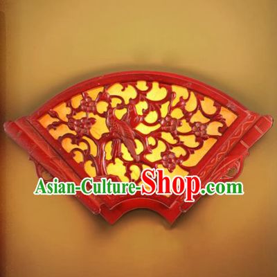 Asian China Handmade Lanterns Traditional Ancient Wood Wall Palace Lantern